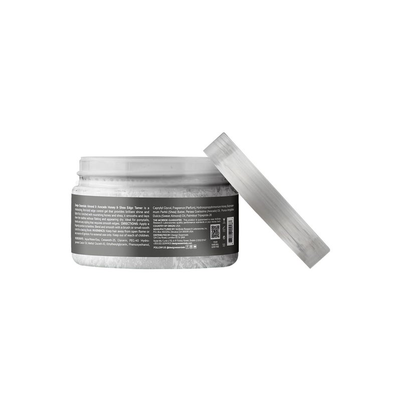 Design Essentials Natural Honey & Shea Edge Tamer Hair Gel, Clear, 2.3 Oz - Image 2